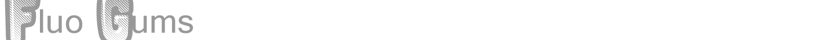 Fluo Gums font preview